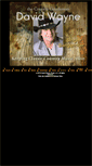Mobile Screenshot of davidwaynecountrysinger.com